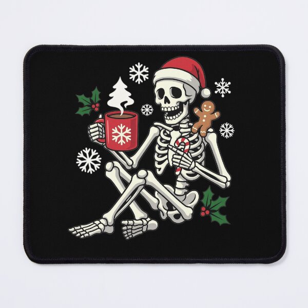 Item preview, Santa Skeleton Christmas Hot Chocolate Funny Xmas Men Women Kids designed and sold by clothesy7.