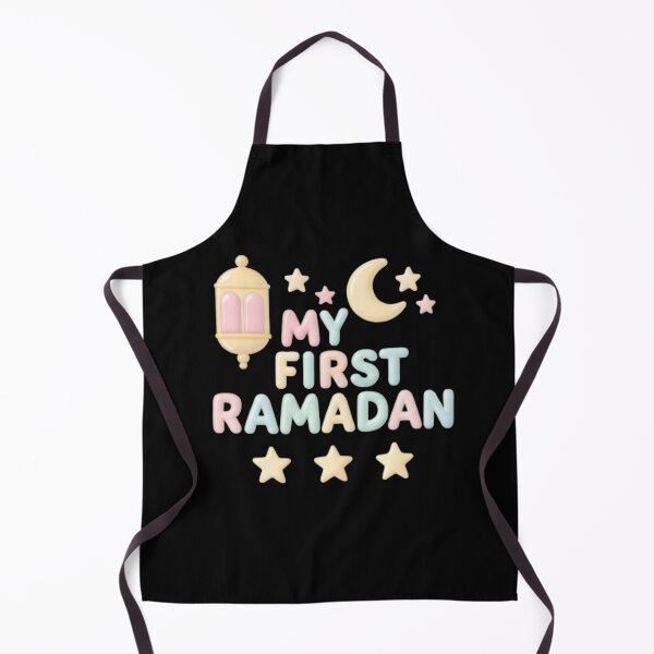Item preview, My First Ramadan (V.8) – Pastel Islamic Lantern and Crescent Moon Design designed and sold by D-Islamic.