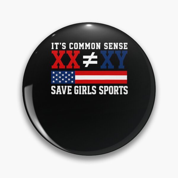 Item preview, It's Common Sense Xx Is Different To Xy Save Girls Sports designed and sold by JoachimUnger.