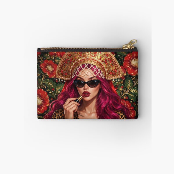 Item preview, Modern Russian Kokoshnik & Red Flowers designed and sold by LenNo9881.