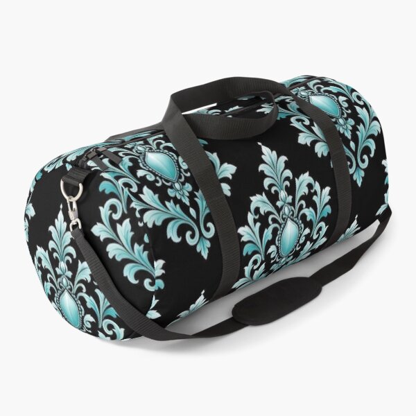 Item preview, Aqua-Black Baroque & Damask designed and sold by DesignsByPrnces.