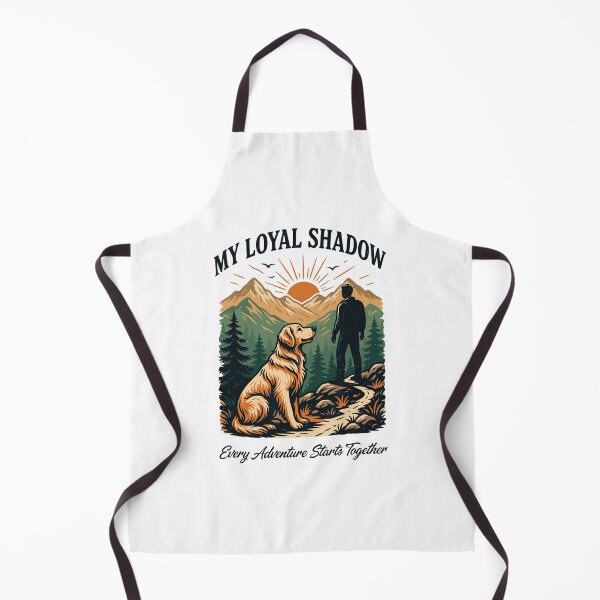 Item preview, My Loyal Shadow Dog Hiking Adventure Golden Retriever Outdoor Nature Lover Gift designed and sold by HaweeWear.