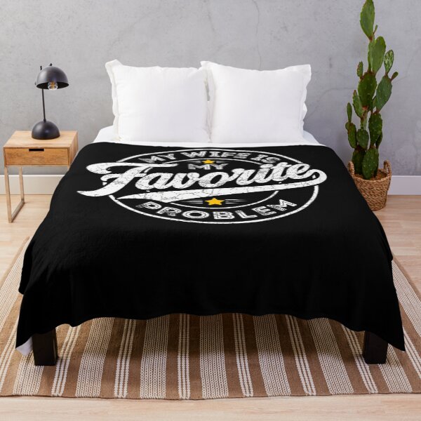 Item preview, My Wife Is My Favorite Problem Men Women Funny Fathers Day designed and sold by JoachimUnger.