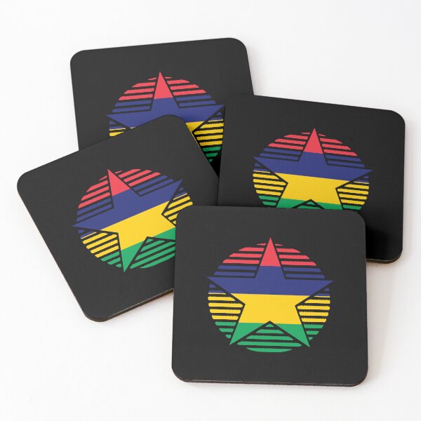 Item preview, Retro Mauritius Flag Star MU designed and sold by shitpostee.