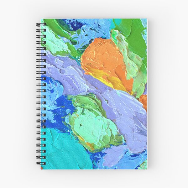 Item preview, abstract in blue and orange designed and sold by Tereza Pilar  Art.