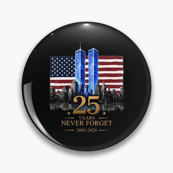 Item preview, Never Forget 25Th Years September 11 2001 Memorial Day Usa designed and sold by JoachimUnger.