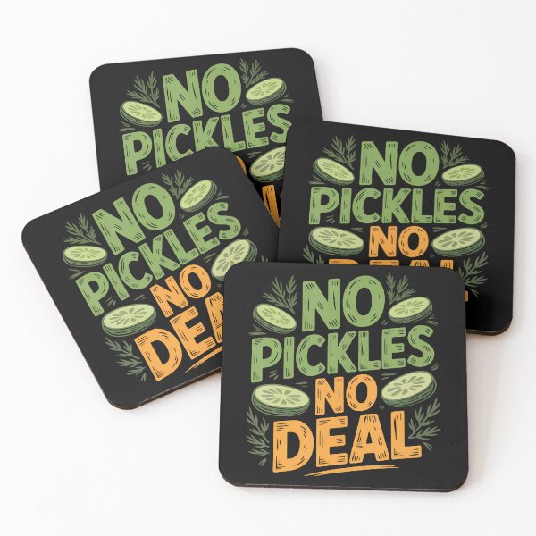 Item preview, No Dill Pickles Deal Lover Food Humor Identity Pickle Demand designed and sold by JoachimUnger.