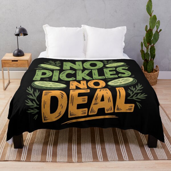 Item preview, No Dill Pickles Deal Lover Food Humor Identity Pickle Demand designed and sold by JoachimUnger.