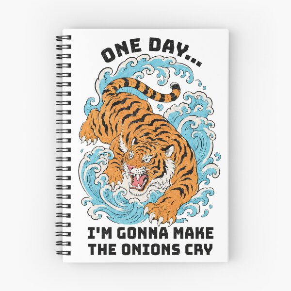 Item preview, One Day I'm Gonna Make the Onions Cry - Vintage Tiger designed and sold by Mavriboy.