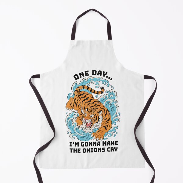 Item preview, One Day I'm Gonna Make the Onions Cry - Vintage Tiger designed and sold by Mavriboy.