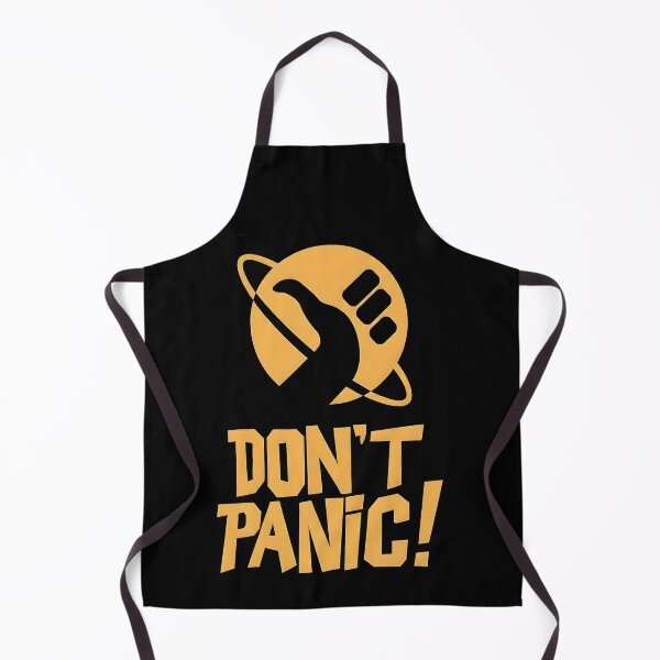 Item preview, DON'T PANIC Hitchhiker's guide to the galaxy designed and sold by Mr-Brigzy.