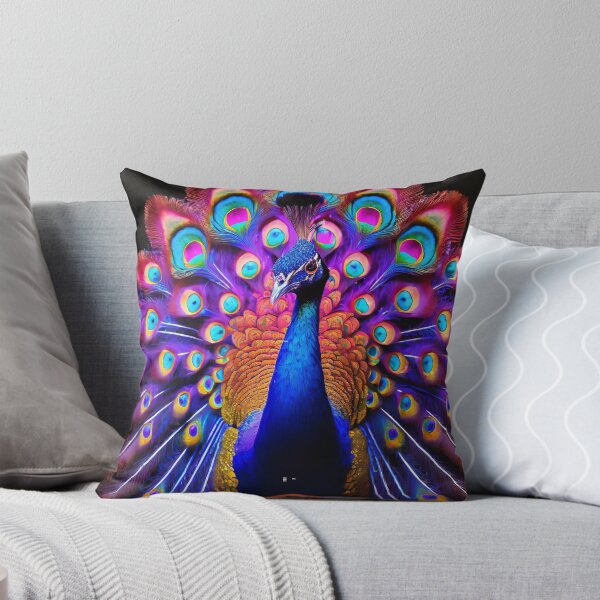 Item preview, Image of a colorful Peacock designed and sold by NickTshirts.