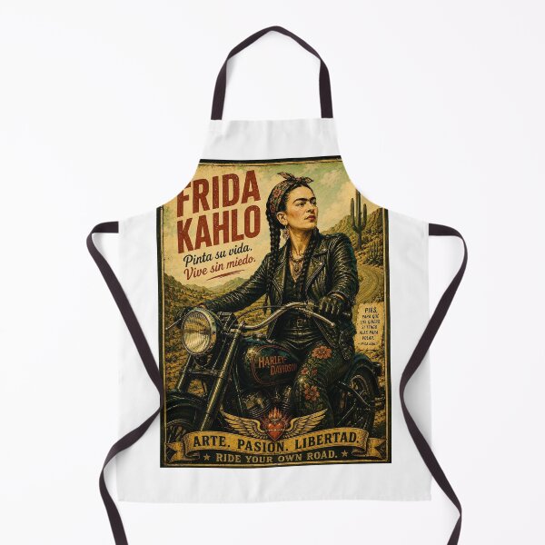 Aperçu de l'œuvre Biker Frida créée et vendue par reggiemercedes.
