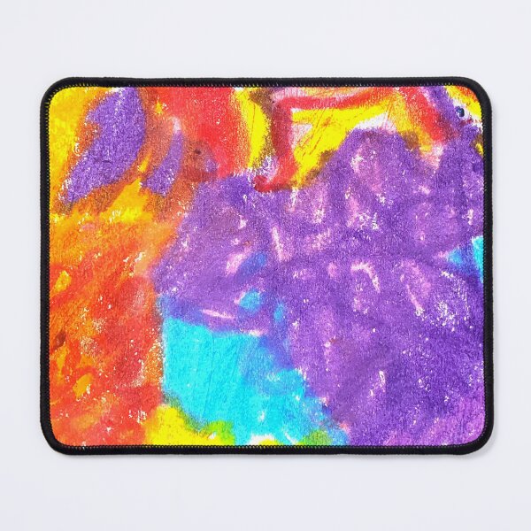 Item preview, abstract in purple and yellow designed and sold by Tereza Pilar Art.