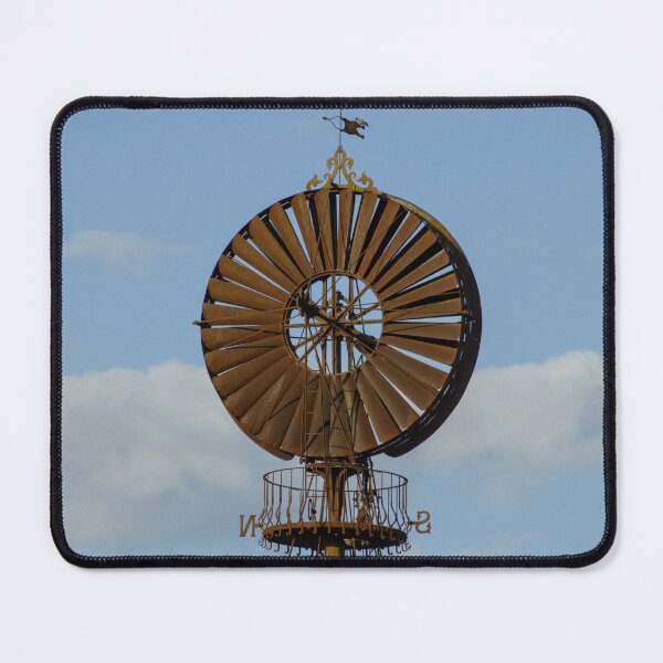 Item preview, Antique Bollée Wind Turbine Photography – Domaine de la Valette, Villiers-Charlemagne, France designed and sold by Open Road Gallery .