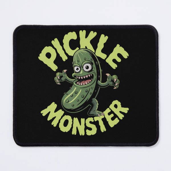 Item preview, Dill Pickle Monster Snack Attack Humor Lover Cartoon designed and sold by JoachimUnger.