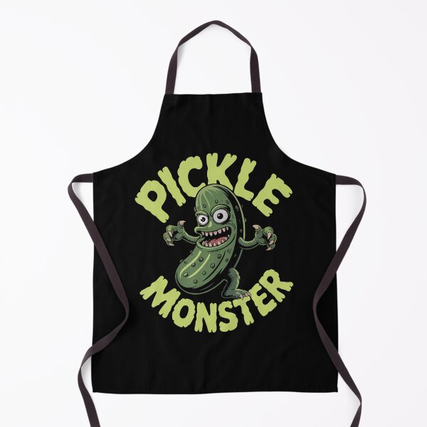 Item preview, Dill Pickle Monster Snack Attack Humor Lover Cartoon designed and sold by JoachimUnger.