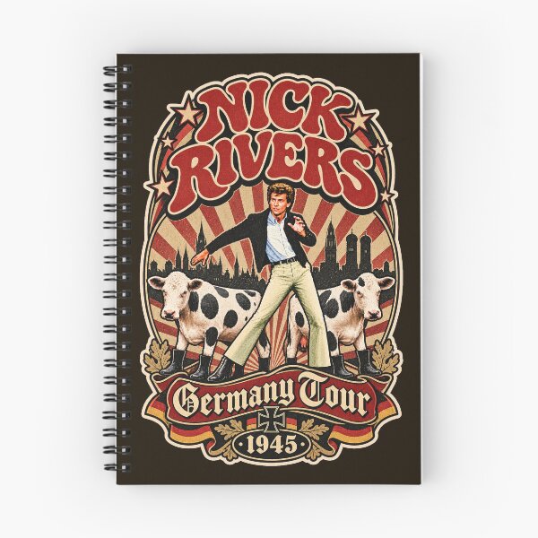 Item preview, Nick Rivers Germany Tour 1945 designed and sold by Sarcastic Panda.