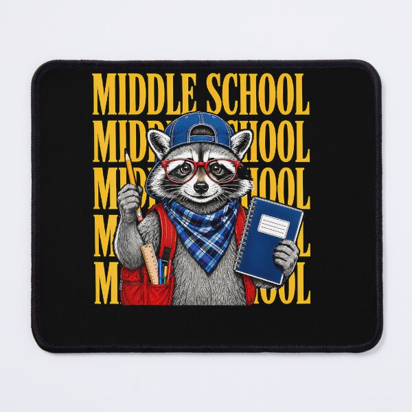 Item preview, Middle School Teacher Feral Raccoon Student Back To School designed and sold by JoachimUnger.