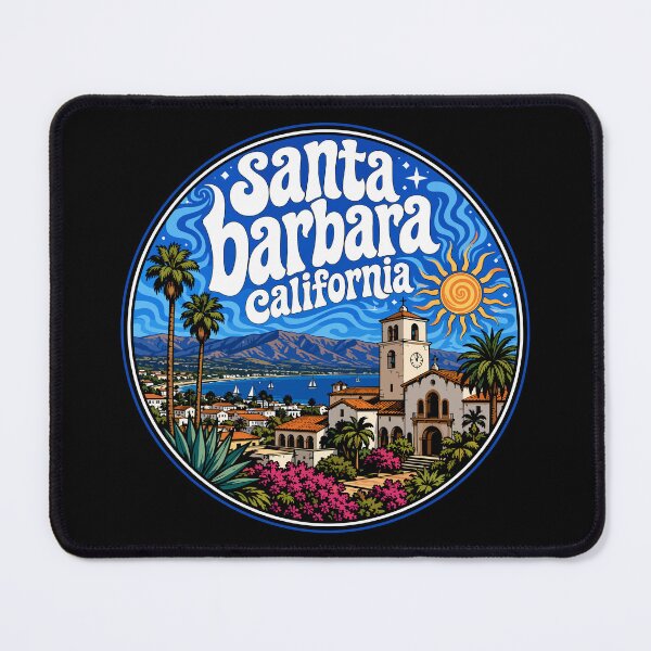 Item preview, Santa Barbara California USA Travel designed and sold by TomFrontierArt.