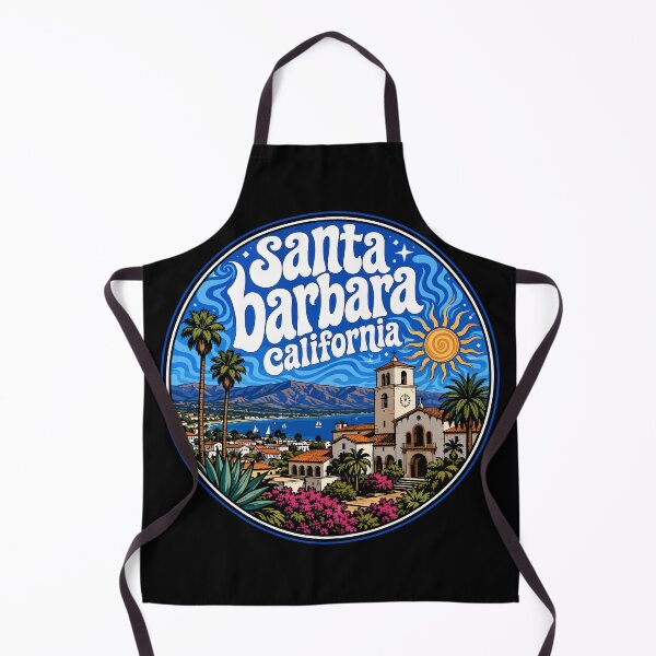 Item preview, Santa Barbara California USA Travel designed and sold by TomFrontierArt.