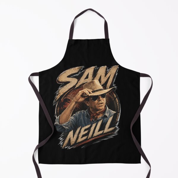Item preview, Sam Neill Vintage Dinosaur Adventure Retro Portrait designed and sold by Eddy048.
