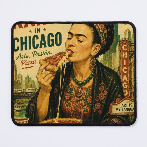 Item preview, Chicago-style Pizza Frida designed and sold by reggiemercedes.