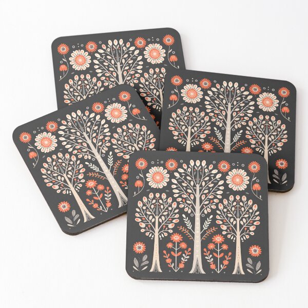 Item preview, Scandinavian Folk Art, Fairy-tale Forest designed and sold by xiao xuans.