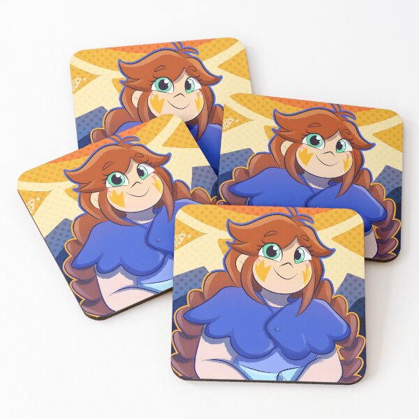 Item preview, Sunny Adventure Girl in Blue designed and sold by J-Mindful.