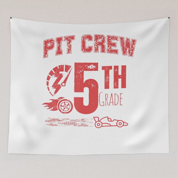 Item preview, Race Car Theme Pit Crew 5Th Grade Teacher Elementary School designed and sold by JoachimUnger.