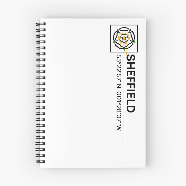 Item preview, Sheffield Coordinates and White Rose Streetwear Graphic designed and sold by OnHeathAndMoor.