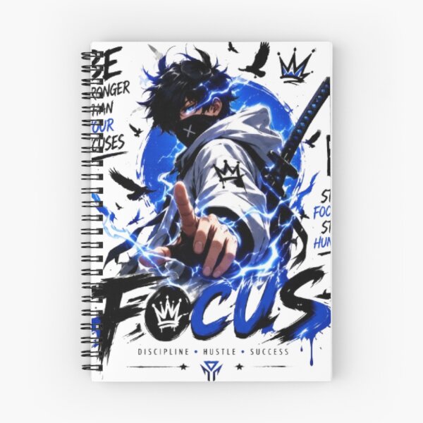 Item preview, Stay Focused Anime Gaming Design designed and sold by StreetWave01.