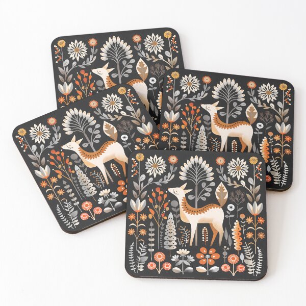 Item preview, Scandinavian Folk Art, Fairy-tale Forest designed and sold by xiao xuans.