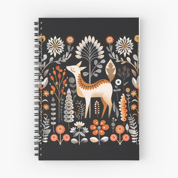 Item preview, Scandinavian Folk Art, Fairy-tale Forest designed and sold by xiao xuans.