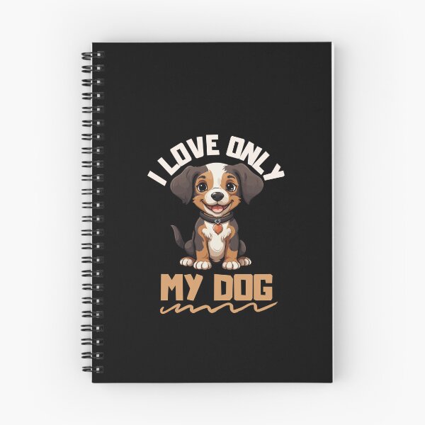 Item preview, i love only my dog designed and sold by Konvero.