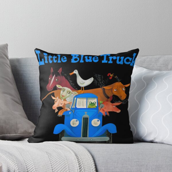 Item preview, Little Blue Truck And Farm Animals Vector Illustra designed and sold by The Moth's Nest.