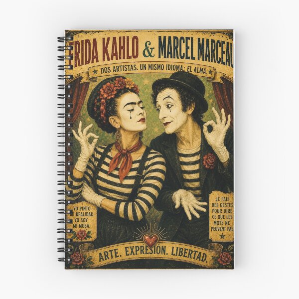 Item preview, Marcel Marceau & Frida designed and sold by reggiemercedes.