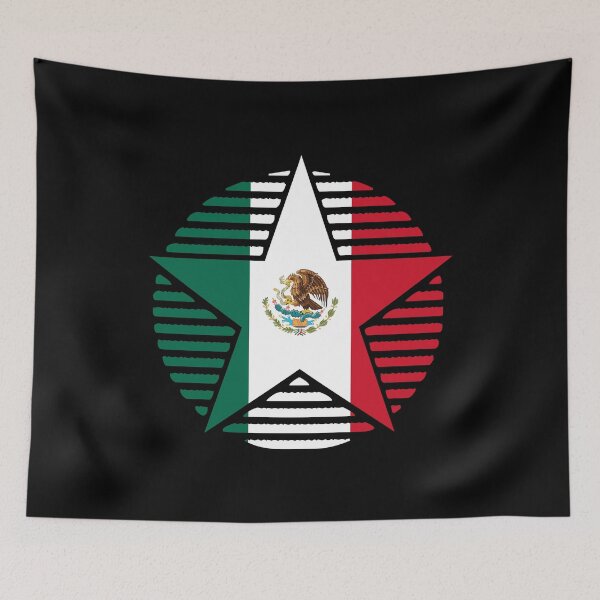 Item preview, Retro Mexico Flag Star MX designed and sold by shitpostee.