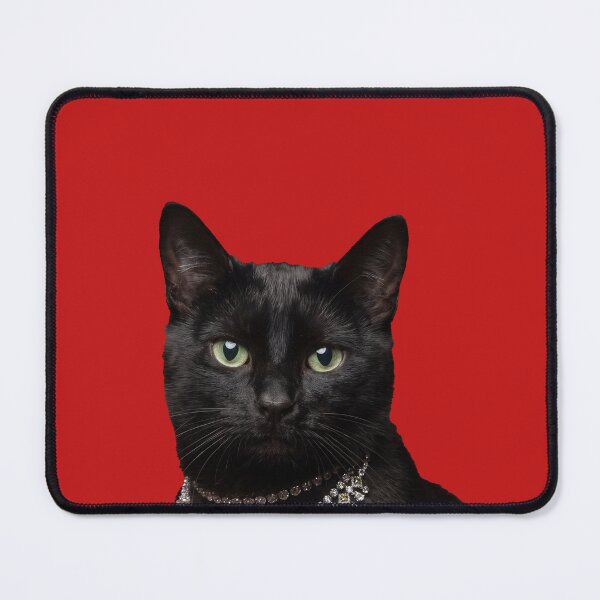 Item preview, Elegant Black Cat in Rhinestones designed and sold by JenniferMoren.