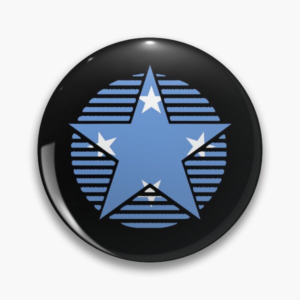 Item preview, Retro Micronesia Flag Star FM designed and sold by shitpostee.