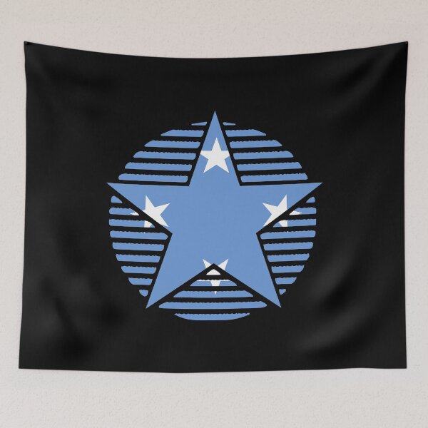 Item preview, Retro Micronesia Flag Star FM designed and sold by shitpostee.