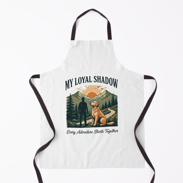 Item preview, My Loyal Shadow Golden Retriever Dog Hiking Adventure Nature Lover Gift designed and sold by HaweeWear.