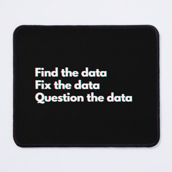 Item preview, Data Analyst and Data Scientist Funny Data Saying designed and sold by CuteLovelyDesigns.