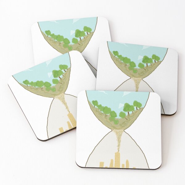 Item preview, Hourglass Nature City designed and sold by InkCanvass.