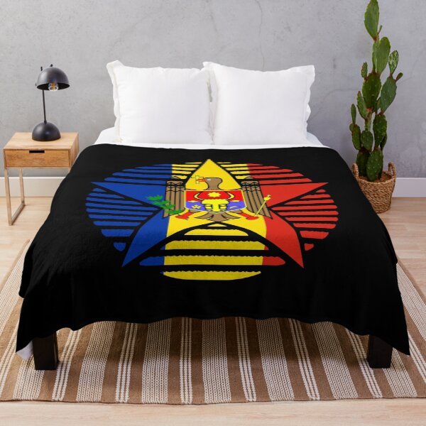 Item preview, Retro Moldova Flag Star MD designed and sold by shitpostee.