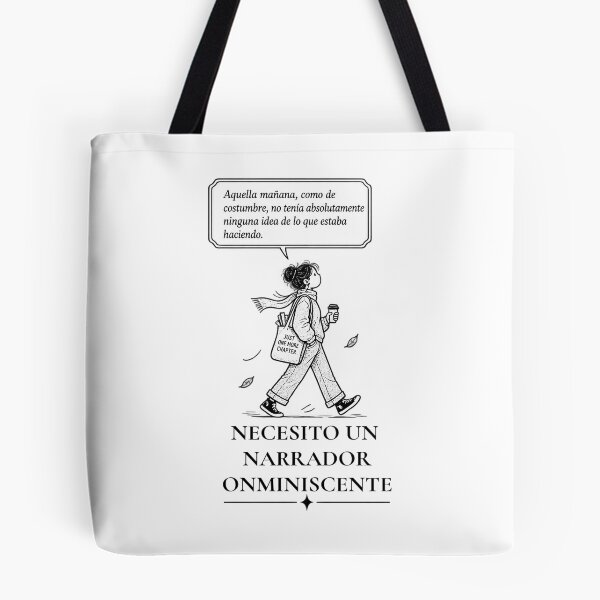 Item preview, I Need an Omniscient Narrator - Humorous Reader Illustration, Just One More Chapter designed and sold by TrazoLibreCo7.