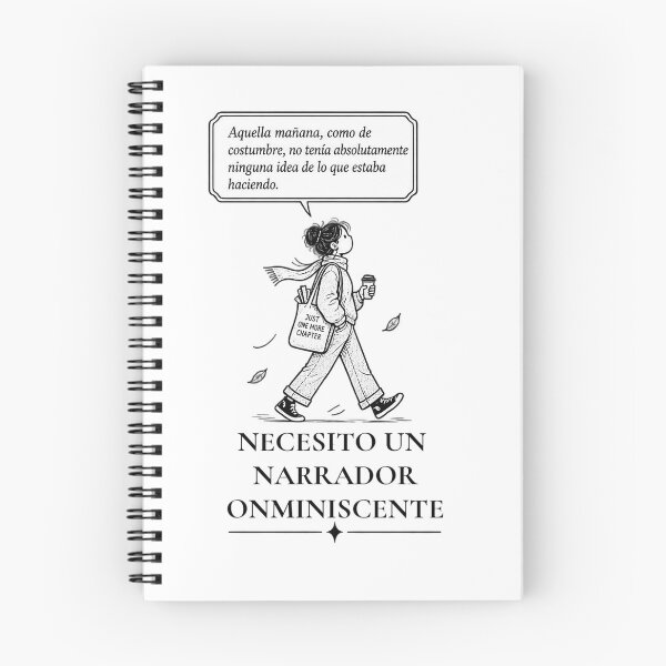 Item preview, I Need an Omniscient Narrator - Humorous Reader Illustration, Just One More Chapter designed and sold by TrazoLibreCo7.