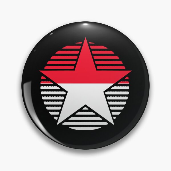Item preview, Retro Monaco Flag Star MC designed and sold by shitpostee.