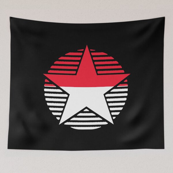Item preview, Retro Monaco Flag Star MC designed and sold by shitpostee.