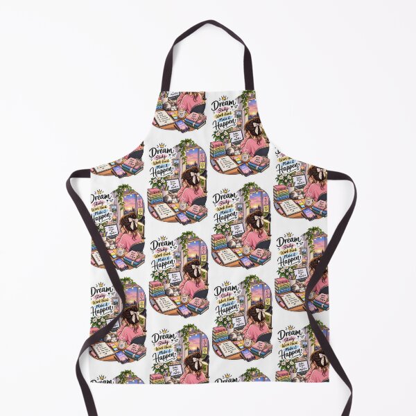 Item preview, Dream Study Work Hard Make It Happen – Cozy Study Girl designed and sold by Ishratparween11.